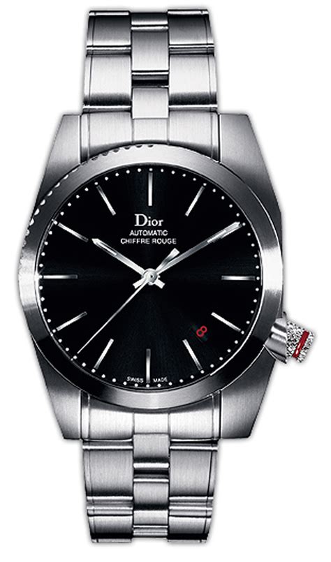 dior mens watch|dior chiffre rouge watch price.